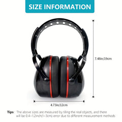 31dB Noise Reduction Ear Protection Headphones Hearing Safety