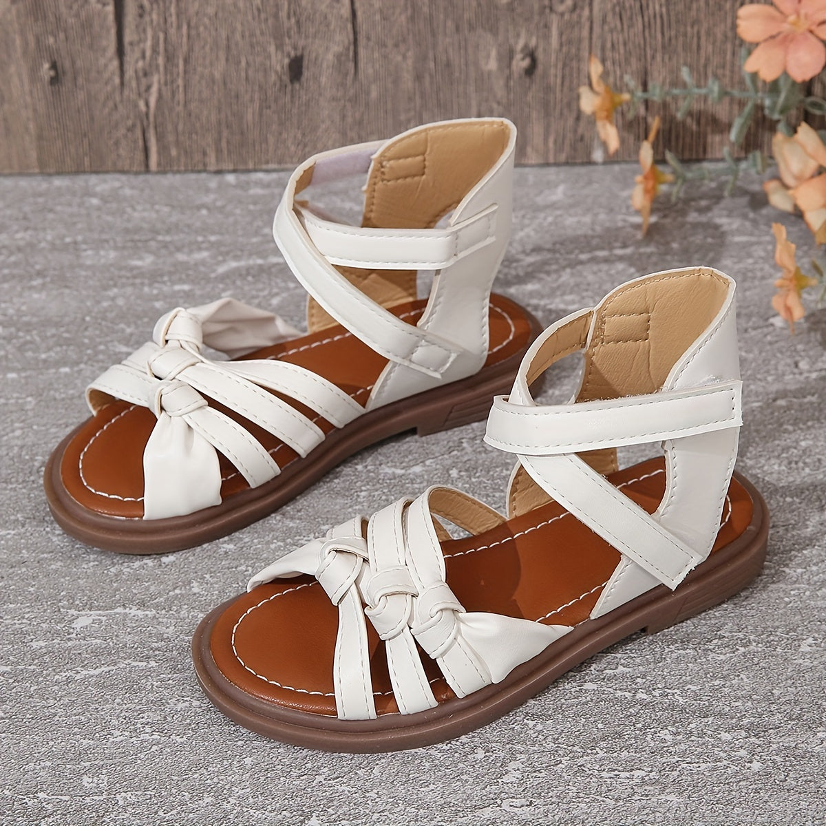 Girls Open Toe Sandals Lightweight Anti Slip Sandals