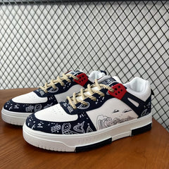 Men's Block Skate Shoes Non Slip Sneakers Men's Footwear