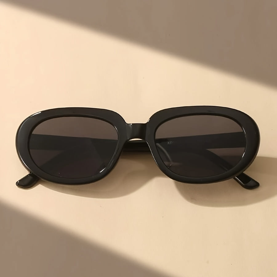 Outdoor Oval Plastic Sunshade Sunglasses for Men and Women