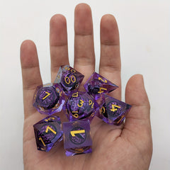 Dragon's Eye Resin Dice Set for Roleplaying Board Game