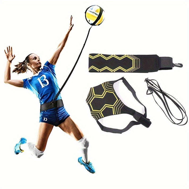 Soccer Volleyball Trainer Stretchy Rotating Belt