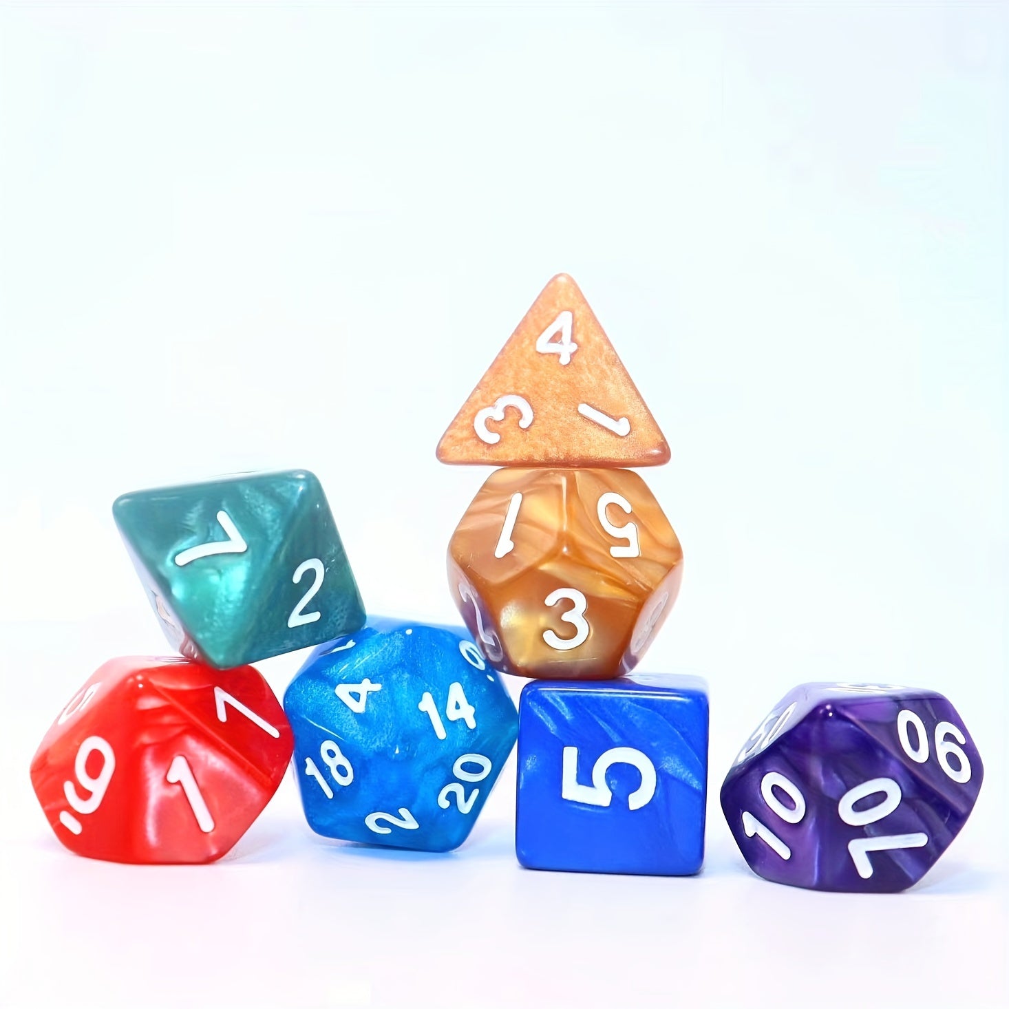 Colorful Surprise Dice for Table Game - Christmas Halloween Party