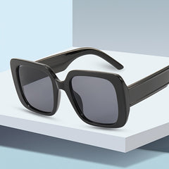 Multicolor Women's Sunglasses with Zipper Case