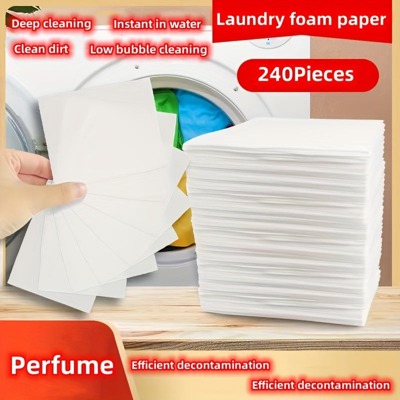 Laundry Bubble Paper Washing Tablets Sterilization And Mite Removal
