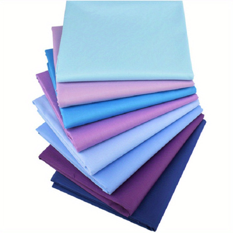 Colorful Craft Fabric Squares 8 Pack 9x9 - Quilting Scrapbook Projects