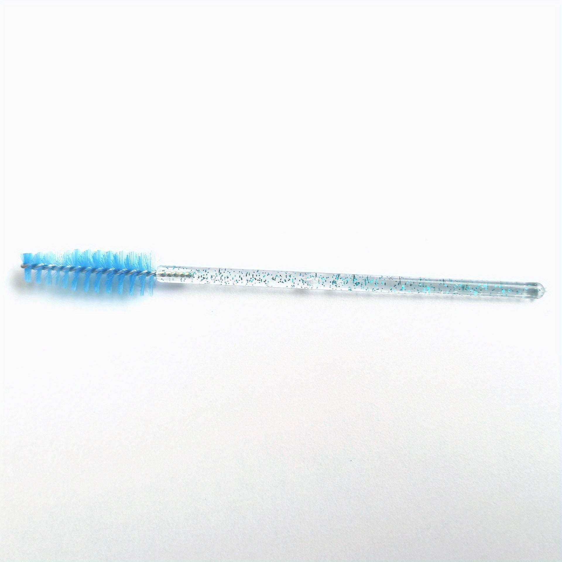 50pcs Crystal Eyelash Mascara Brushes for Daily Makeup and Eyebrow Grooming