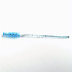 50pcs Crystal Eyelash Mascara Brushes for Daily Makeup and Eyebrow Grooming