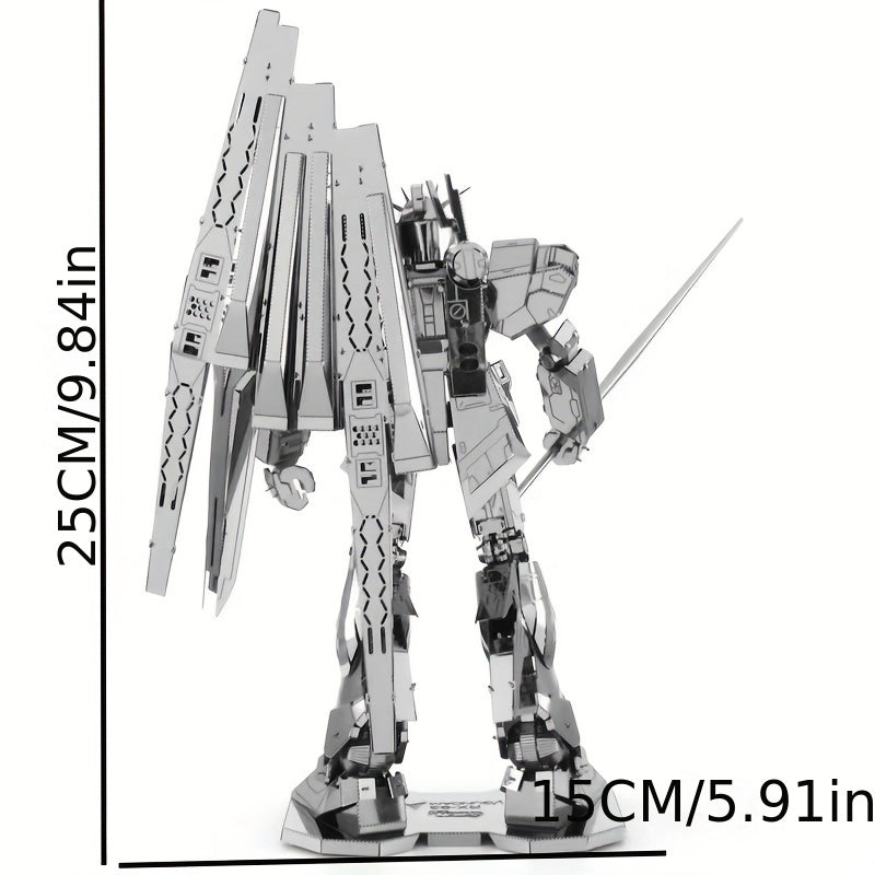3D Metal Puzzle Robot Assembly Model Birthday Gift