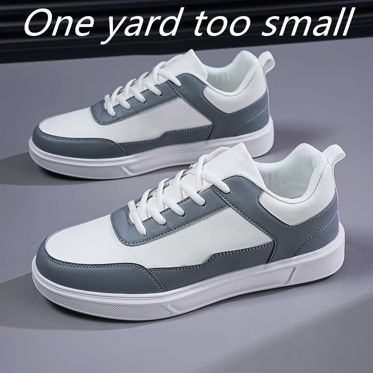 Men's Color Block Skate Shoes Non Slip Street Style Sneakers