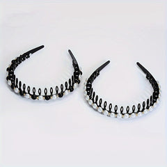 Pearl Headband Non slip Vintage Headband
