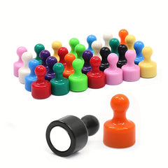 10pcs Strong Neodymium Fridge Magnets Pushpins Sucker Thumbtack