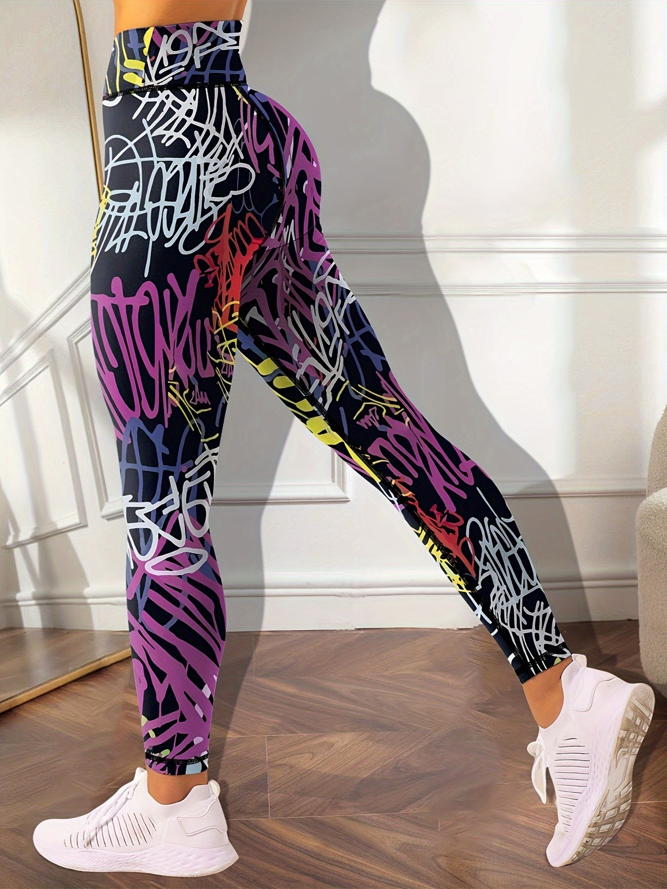 Stretchy Yoga Pants High Waist Butt Lifting Leggings Women's Activewear