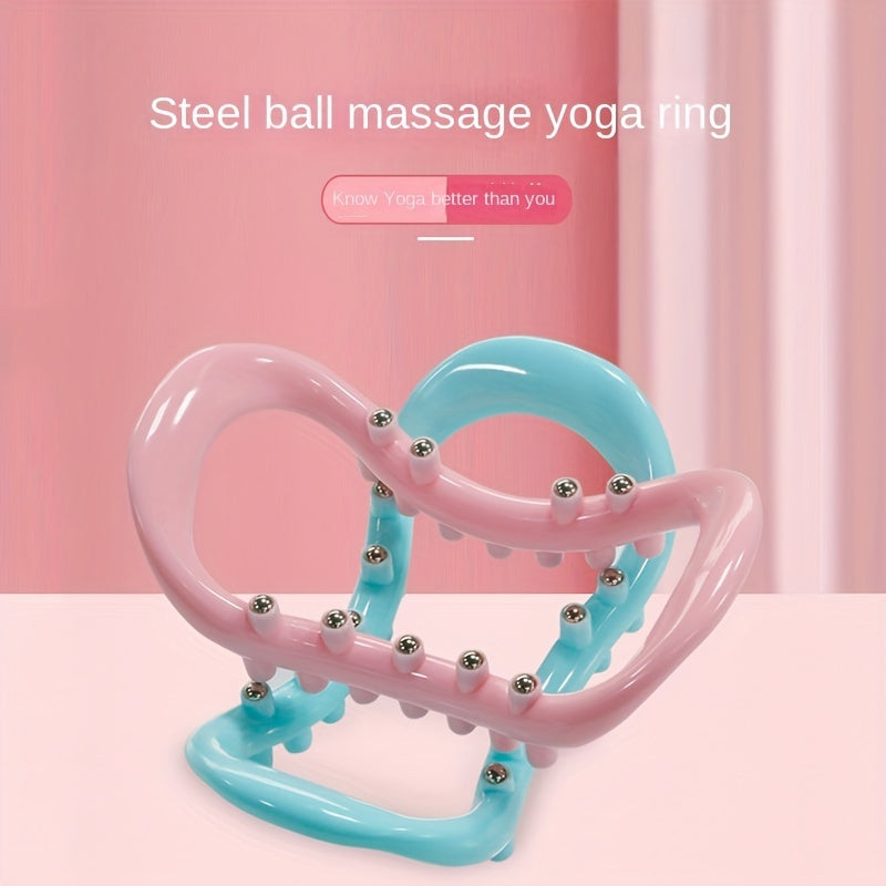 Steel Balls Yoga Ring for Shoulder Opener & Leg Correction