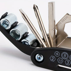 7pcs Bicycle Repair Tools Set Folding Wrench Multifunctional Kit