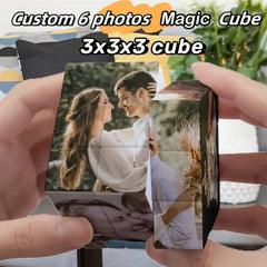 Custom 6 Photo Magic Album Bright Neutral Tones PVC Material Unique Gift