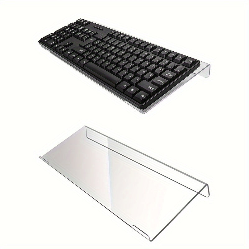 Acrylic Keyboard Holder Stand for Ergonomic Typing