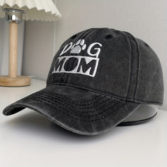 Funny Adjustable Washed Cotton Embroidered Mom Baseball Cap For Mama