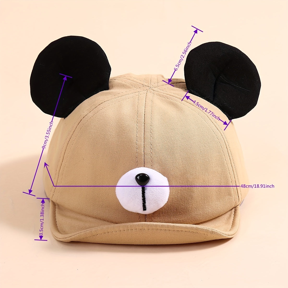 Cartoon Big Ears Baby Hat For Boys And Girls