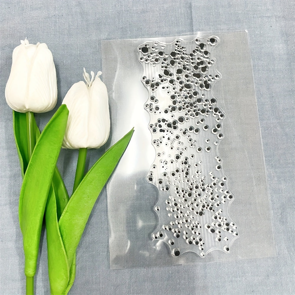 Decorative Background Transparent Silicone Stamp for DIY Card Making
