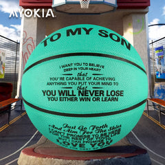 I Love You To The Moon And Back Basketball Size 7