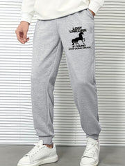 Lost Unicorns Print Men's Joggers Pants Spring Summer Autumn Wear