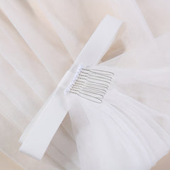 Bridal Veil Hair Comb Wedding Accessories
