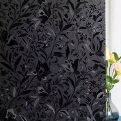 1pc Total Blackout Window Film Static Cling Opaque Privacy Frosted Glass Film