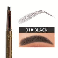Dual-Ended Waterproof Eyebrow Pencil & Powder for Long-Lasting Results