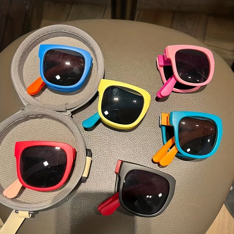 Kids Folding Sunglasses UV Protection