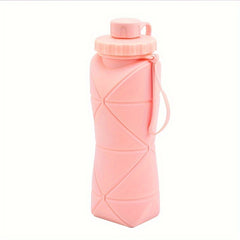 Silicone Collapsible Water Bottle Leak Proof Reusable BPA-Free