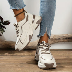 Chunky Mesh Breathable Sneakers Soft Shock Absorption Dad Shoes