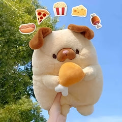 Chicken Leg Dog Toy Plush Stuffed Animal - Festive Gift