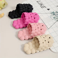 Comfy Solid Slippers for Boys and Girls Non Slip Lightweight