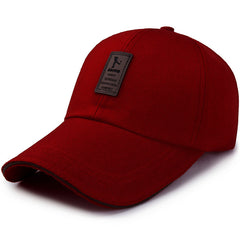 Embroidered Label Baseball Cap Sunshade Fishing Hat