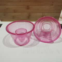 25 Double Fluted Depth Bomb Cups - Soft Plastic Cups - 1 oz Inside, 3 oz Outside