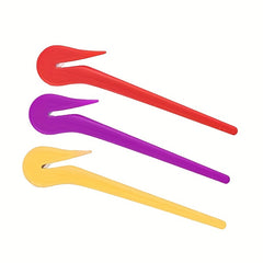 3pcs Hair Tie Remover Cutter Set Lightweight Portable Tool for Girls