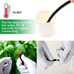 20pcs 360 Adjustable Micro Sprinkler Drippers for Garden Lawn