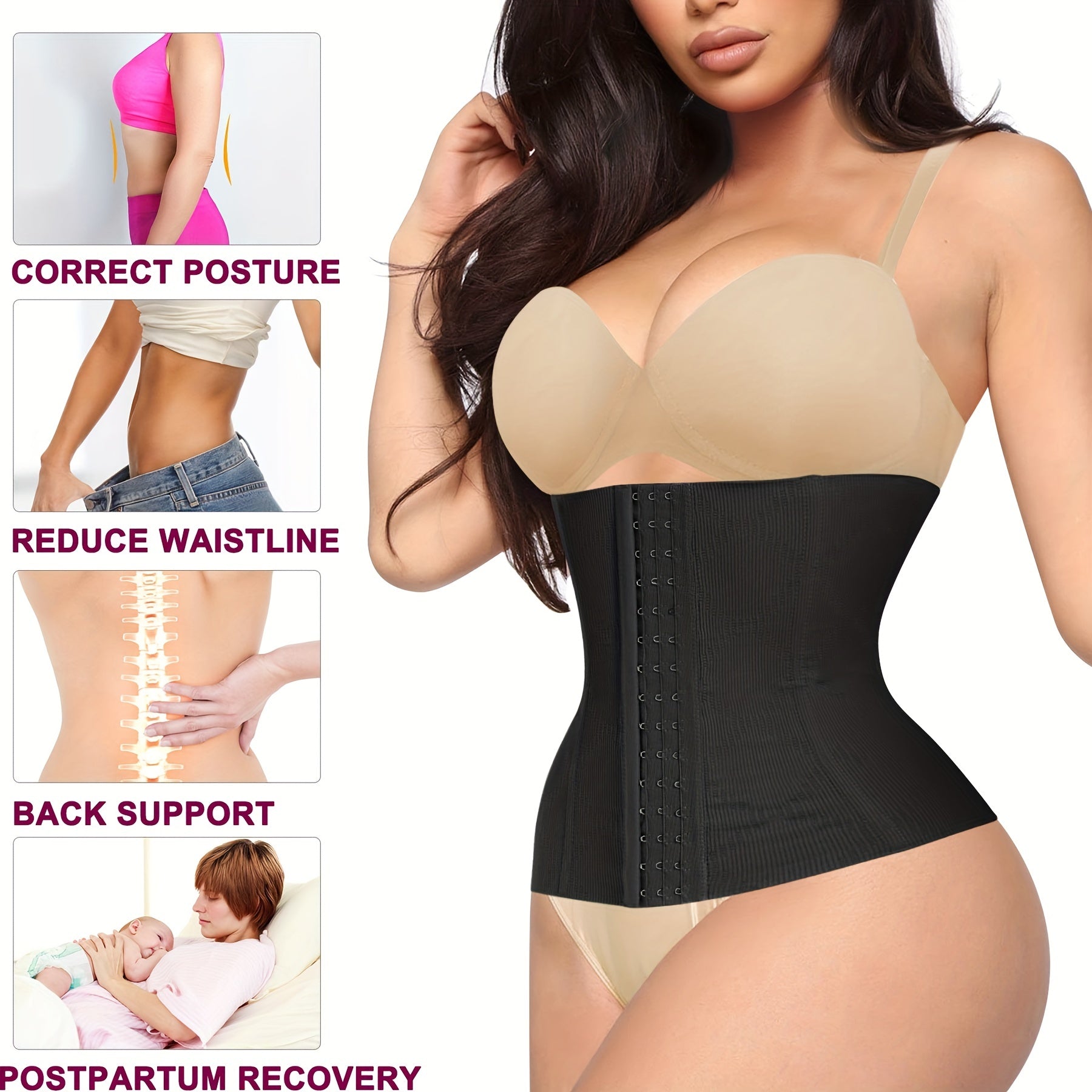 Waist Trainer Tummy Wrap Slim Girdle Belt Cincher Women's Underwear