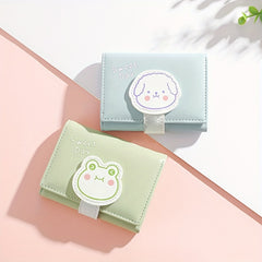 Cartoon Animal Wallet Small Card Holder Coin Purse for Girls