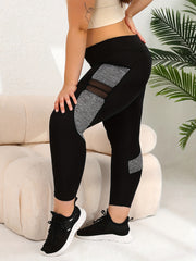 Sports Leggings Women's Plus High Rise Fitness Leggings