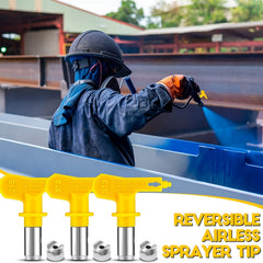 3pcs Reversible Sprayer Tips Nozzles for Airless Paint Spray Machine