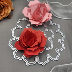 1pc Spiral Flower Metal Cutting Dies for Scrapbooking DIY Cards Craft Decor