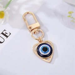 Evil Eye Keychain Car Keyring Bags Ornament Jewelry