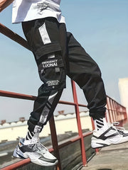 Cargo Pants Men's Casual Techwear Drawstring Hip Hop Joggers