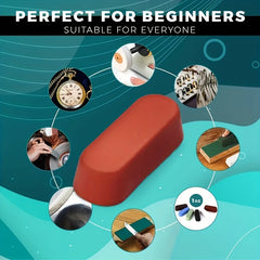 Metal Polishing Compound Kit 6Oz Buffing Compound Bars 1Oz Set Red Jewelers Roug