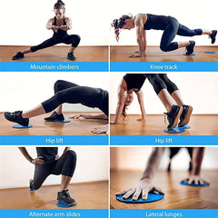 2pcs Yoga Sliding Discs for Core Training