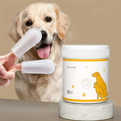 Pet Teeth Cleaning Finger Cover Wipes