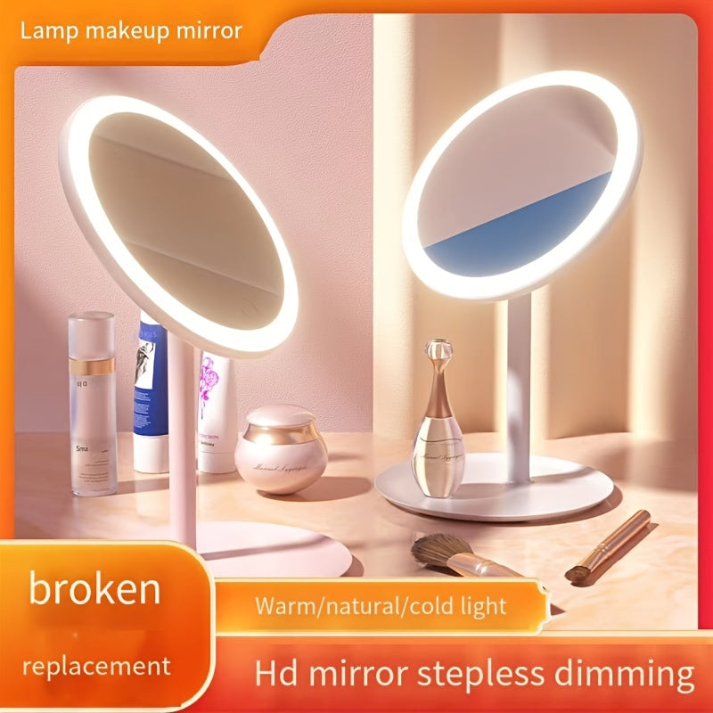 LED Charging Mirror with 3 Lighting Modes & Fill Light