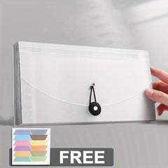 Accordion Folder 13 Grids Large Capacity Office Storage Bag